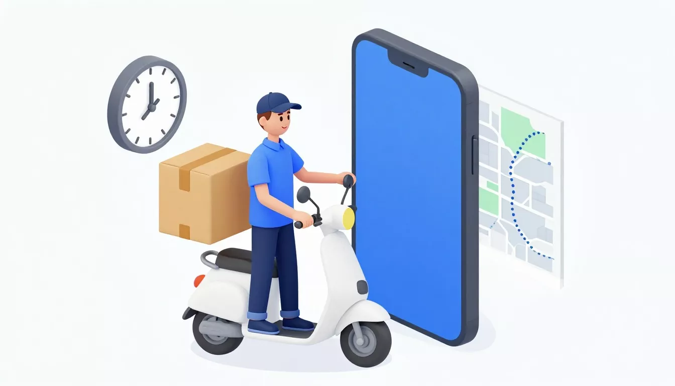 Как настроить SMS о выезде курьера в 2026 году